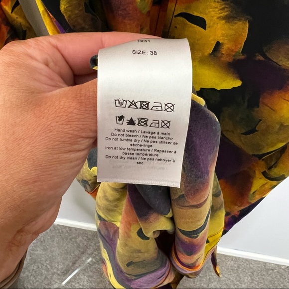 Ganni Floral Pattern Midi Dress - Picture 13 of 16